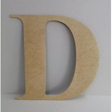 40cm mdf Letters D